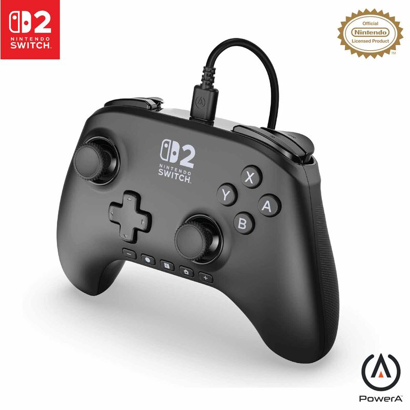 POWERA Nsw2 Adv Wired Controller Black NSGP0523-01-image 2