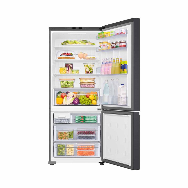 SAMSUNG Bottom Mount Freezer Fridge (427l) - Black RB43DG6005B1SS-image 3
