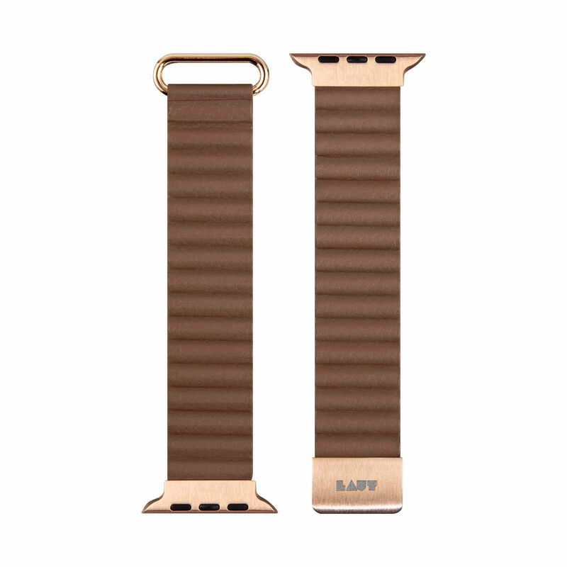 LAUT Novi Lux Apple Watch Strap (38/40/41mm) - Sepia Brown (bands Only) L_AWS_NL_BR-image 1