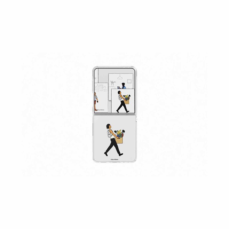 SAMSUNG Galaxy Z Flip7 Flipsuit Case With Card Ilyamilstein Daily Life GP-FPF766HIDJW-image 1