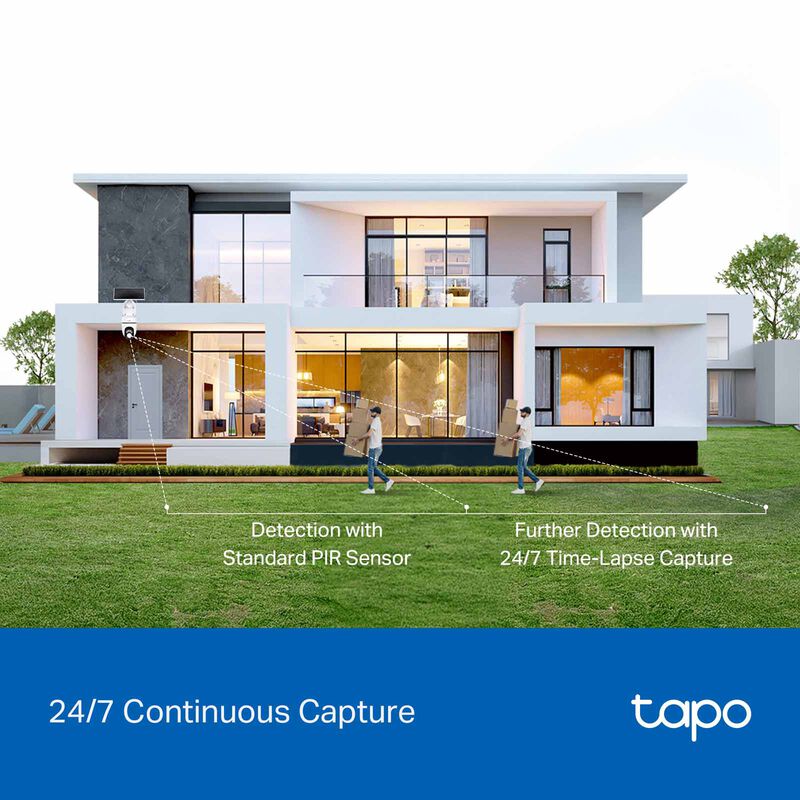 TP LINK Solar-powered Pan/tilt Security Camera Kit TAPO C630 KIT-image 9