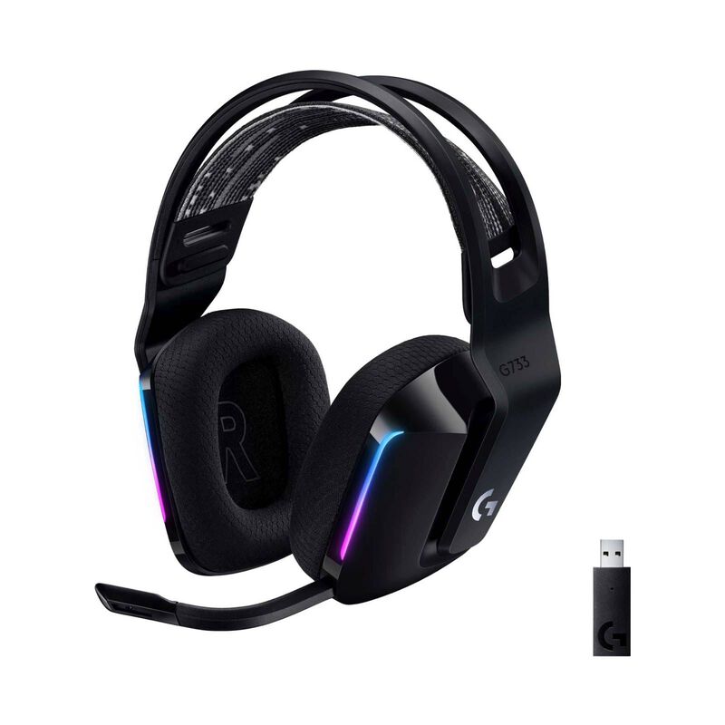 LOGITECH G733 Wireless Rgb Gaming Headset (black) 981-000867-image 1