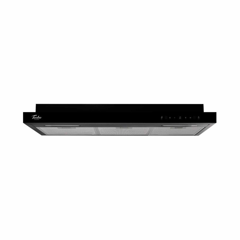 TURBO 90cm Slimline Hood - Black (exclude Installation) TAL902TBK-3-image 1