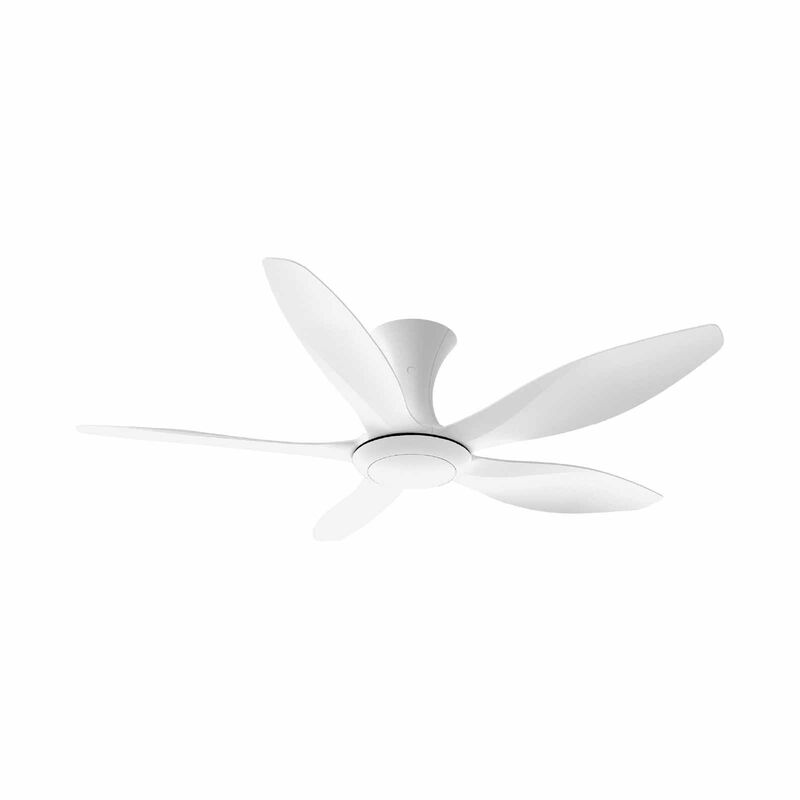EUROPACE 52 In Dc Ceiling Fan -white (5 Blade) ECF52HR5WHWH-image 1