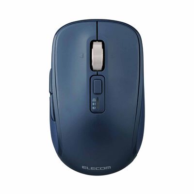 ELECOM Dual Mode Wireless Blueled Silent Mouse 8 Buttons Blue M-MY50MBSBU