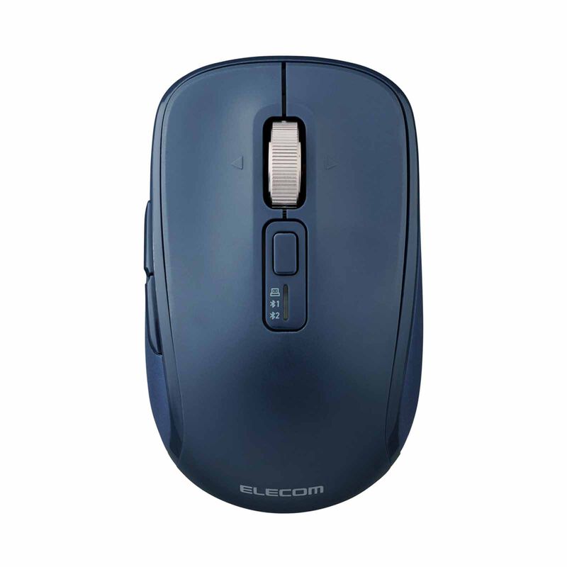 ELECOM Dual Mode Wireless Blueled Silent Mouse 8 Buttons Blue M-MY50MBSBU-image 1