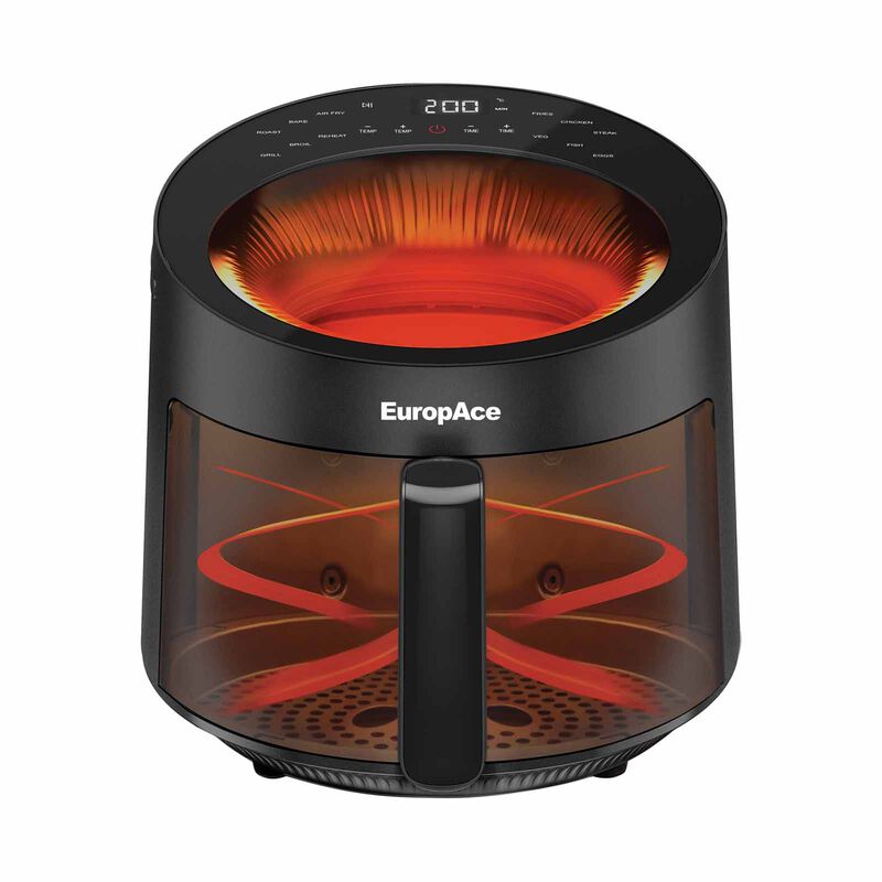 EUROPACE 6-in-1 Lumi Bladeless Air Fryer (5.0l) EAF9501DBK-image 3