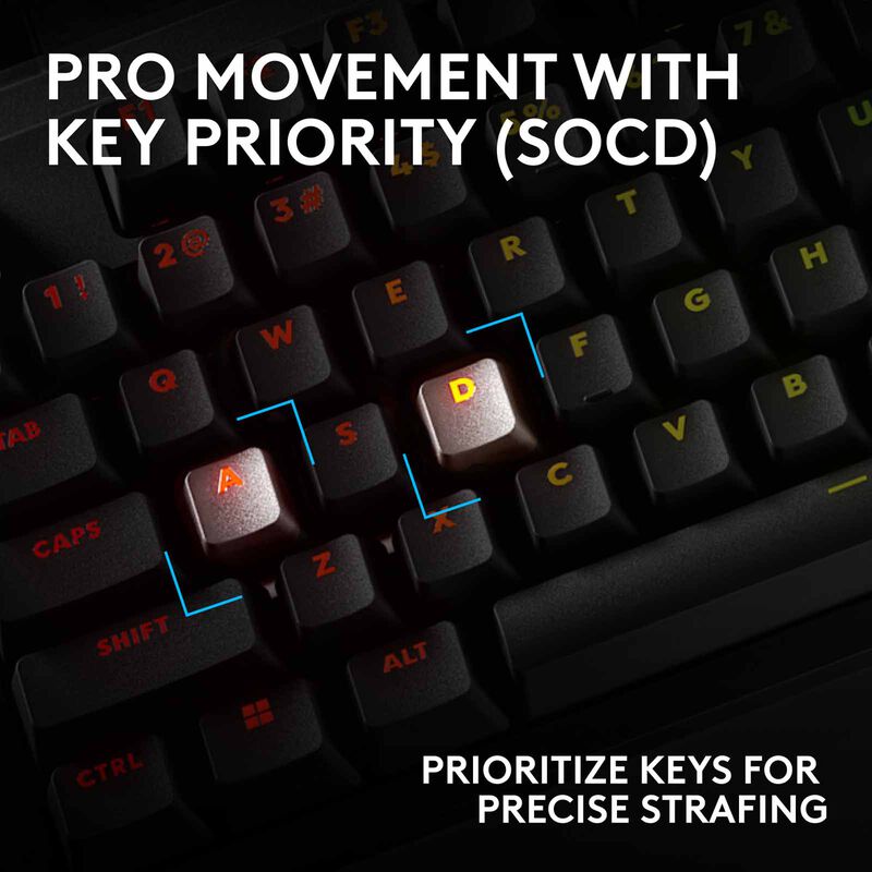 LOGITECH G Pro X2 Rapid Keyboard Analog Swt Black 920-014089-image 11