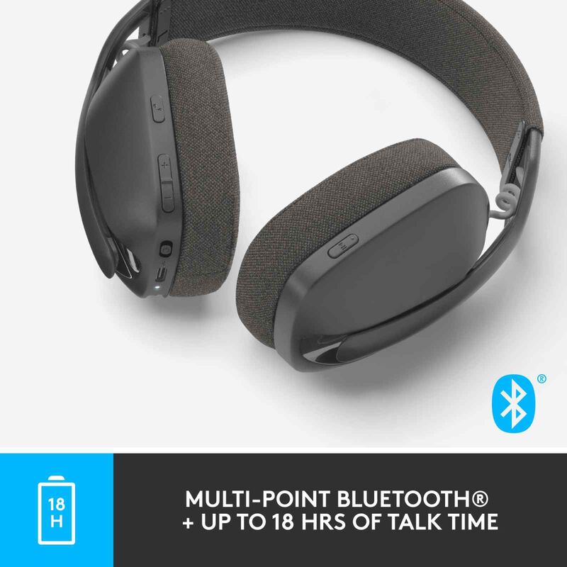 LOGITECH Zone Vibe 100 Wl Bt Headset Graphite 981-001215-image 7