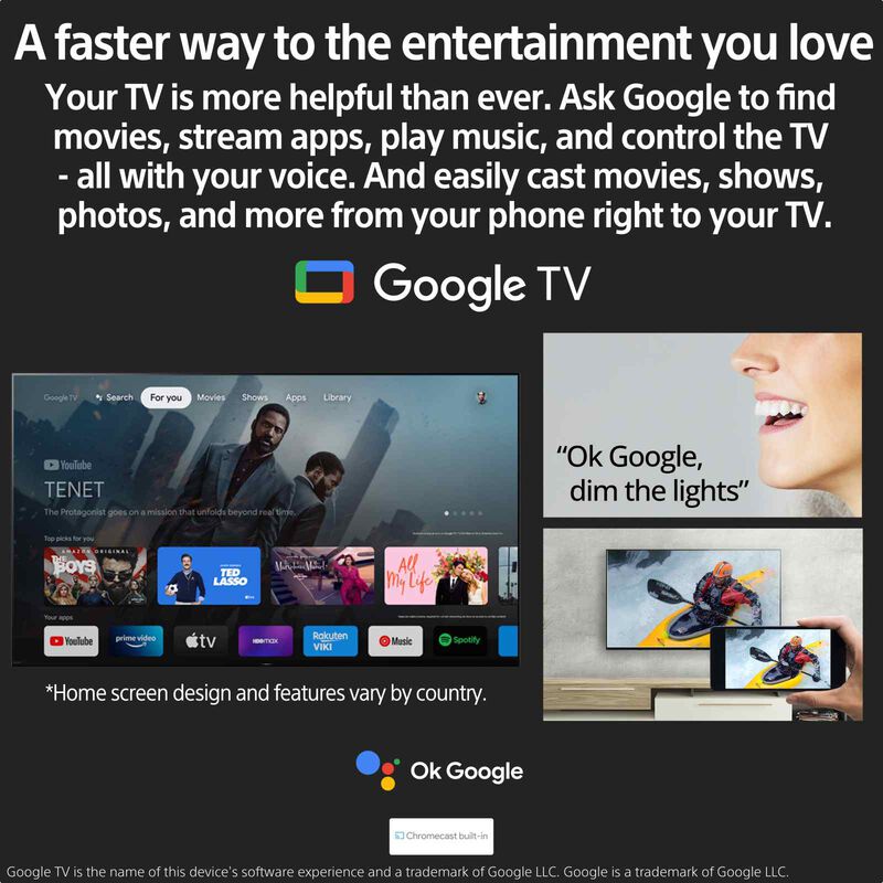 SONY 55 In Bravia A8 Series 4k Hdr Oled Tv With Smart Google Tv XR-55A80K-image 12