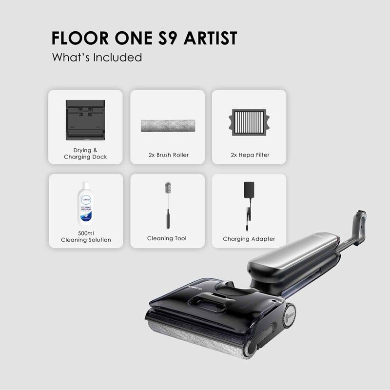 TINECO Floor One S9 Artist Premium Smart Cordless Floor Washer FLOOR ONE S9 ARTIST PREMIUM-image 9