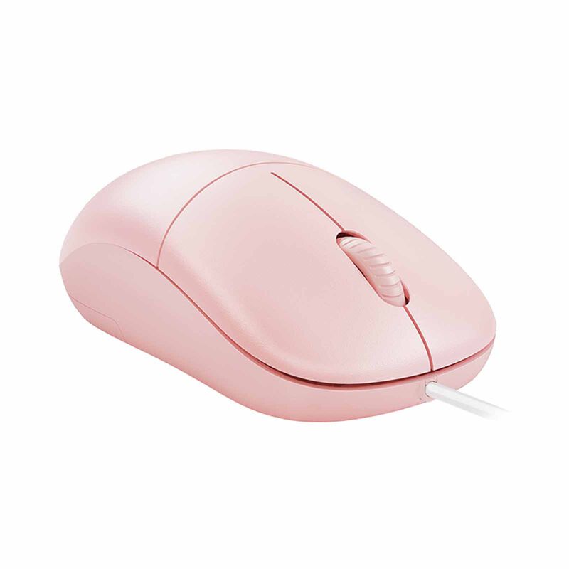 MICROPACK Essential Wired Optical Mouse - Pink M-105-PK-image 2