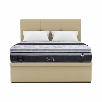 MAXCOIL Queen Size Mattress + Storage Bed SPINECARE GAVELLE