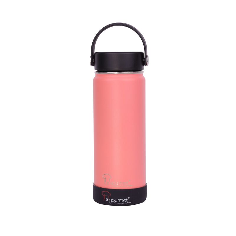 LA GOURMET Super Wide 530ml Thermal Bottle - Pink LGSE412126-image 2