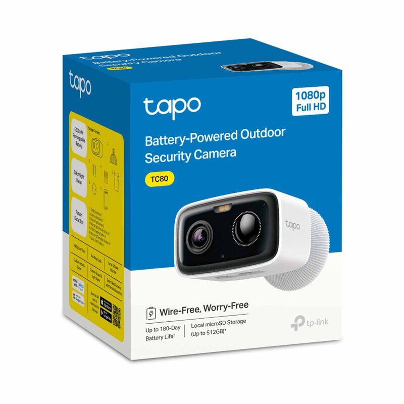 TP LINK Smart Wire-free Outdoor Security Camera TAPO TC80-image 3