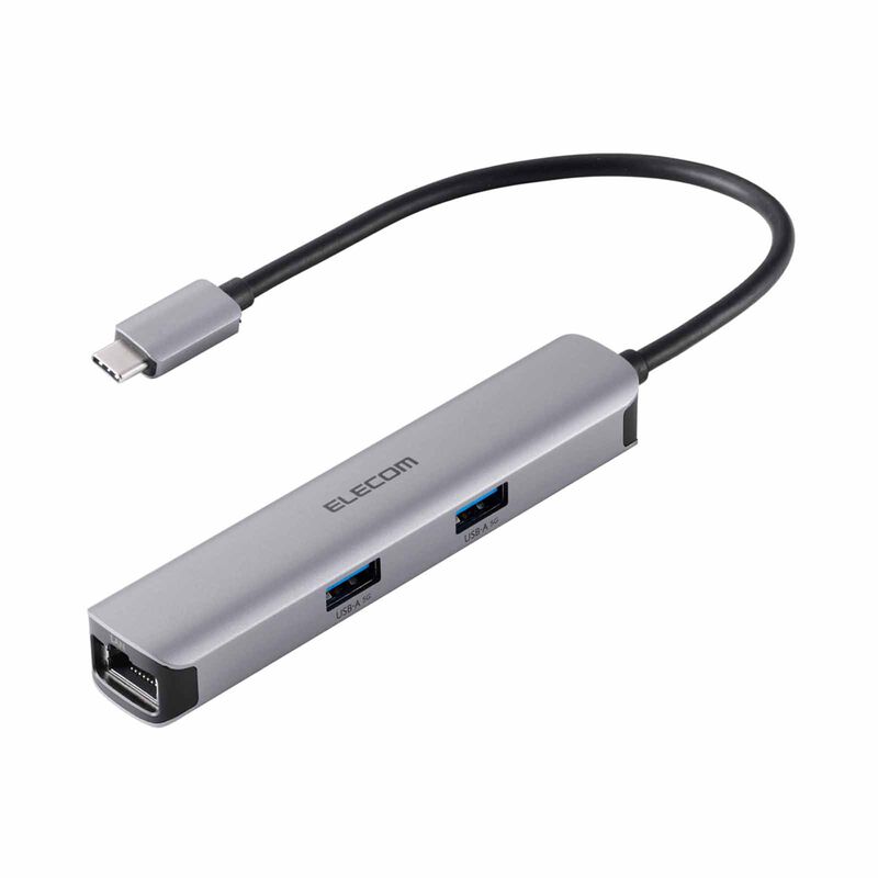 ELECOM Usb Type-c 5-in-1 Docking Station (hdmi/usb-a/lan) DST-052BPSV-image 1