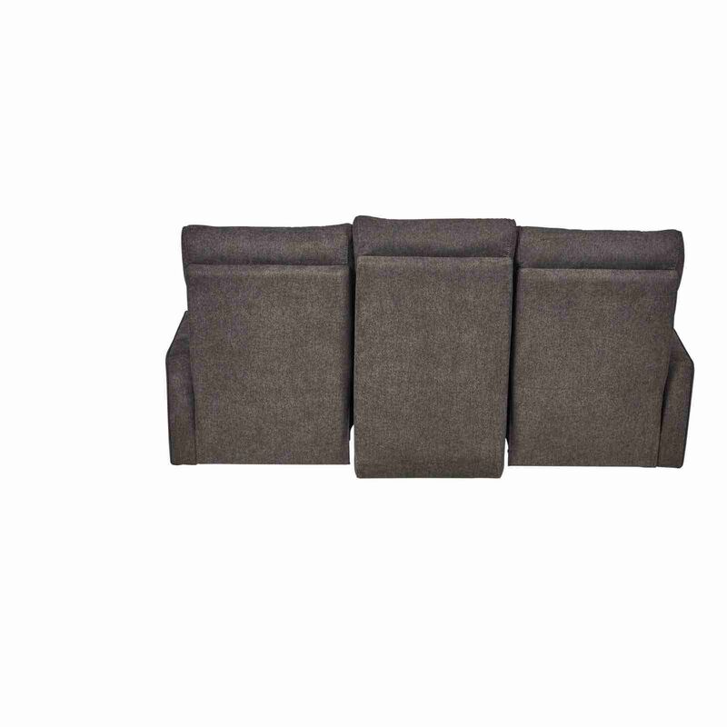 MIZU DESIG 3rr Seater Recliner (fab) Mto Fabric Sofa ELLA-image 24