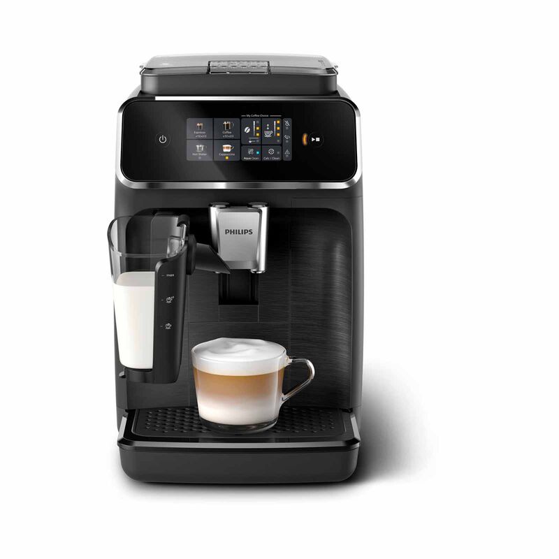 PHILIPS Series 2300 Fully Automatic Espresso Machine (1.8l) - Black EP2330/31-image 1