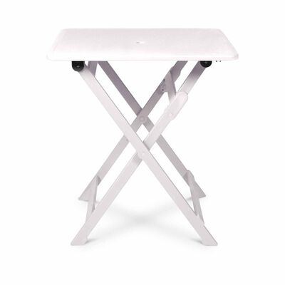 PHOENIX Flip Foldable Square Table Carrara White70 X 70 X 75.9 Cm FLIP