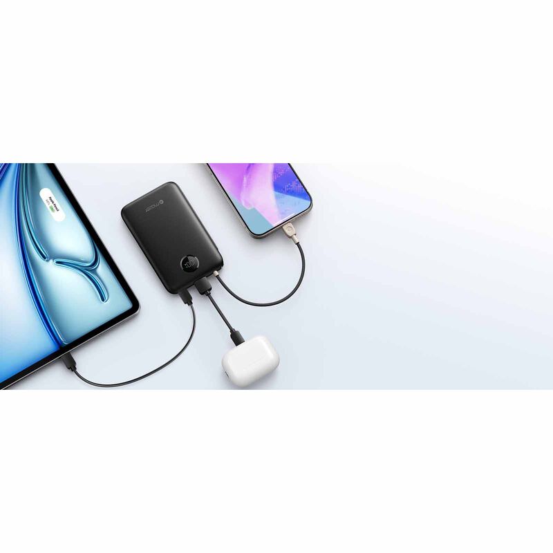 MAZER Powercharge Link 10,000mah Built-in Usb-c Cable Pd20w Power Bank-black M-PC20LINK10V2-BK-image 5