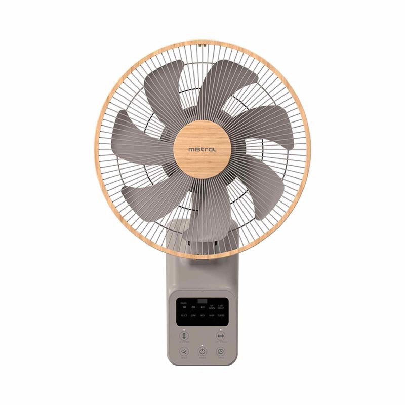 MISTRAL 14 In Dc Wall Fan With Remote MWF1454DR-G-image 1