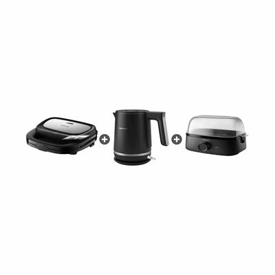 PHILIPS Breakfast Bundle HD2350/80 + HD9137/91 + HD9395/90