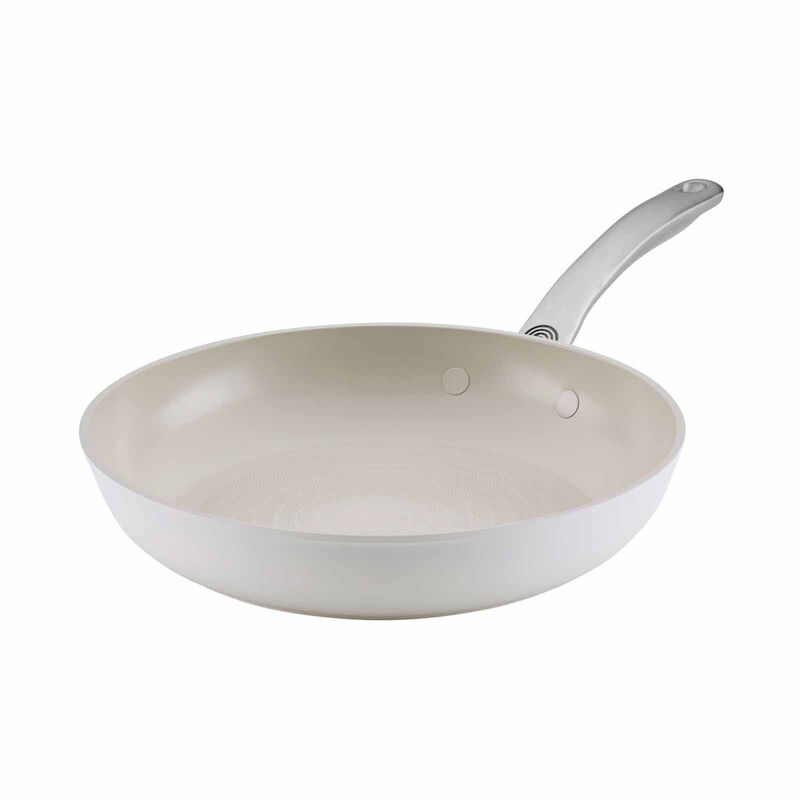 CIRCULON Halo With Laserdefense Ceramic Nonstick 25cm Frypan - Pearl White 16151-image 1