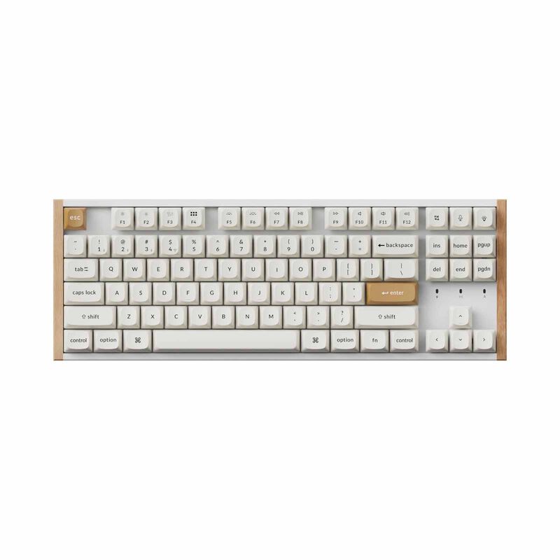 KEYCHRON K8 He 80%tkl, 87 Key, White Full Assembled, Rgb, Hot-swap, Hall Effect Keyboard - Special Ed. KYCN-K8H-Q1-image 4