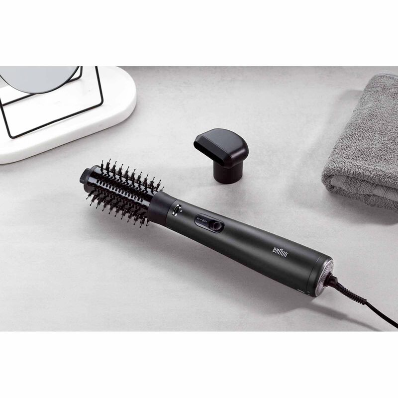 BRAUN Air Styler Iontec Hair Dryer And Styler With 2 Heads (1000w) AS 420-image 1