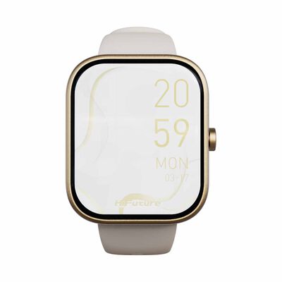 HIFUTURE Lume - Champagne Gold Smartwatch With Heart Rate Function HSSW13CG