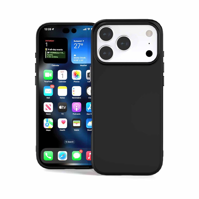 N.BRANDZ Magjacket Magnetic Protective Case W Camerabutton Ip18pm/17pm N-MAGJACKET-IP18PM-BK-image 1