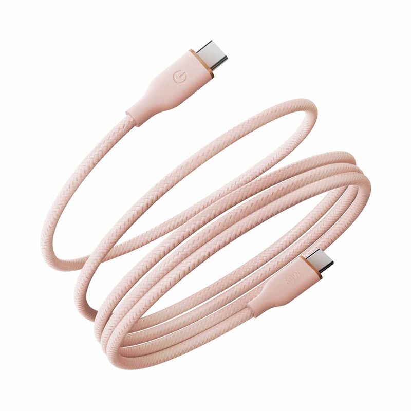ENERGEA Helix 60 C-c Magnetic Cable 480mbps, 60w 1.5m - Pink CBL-HX60-PNK150-image 1
