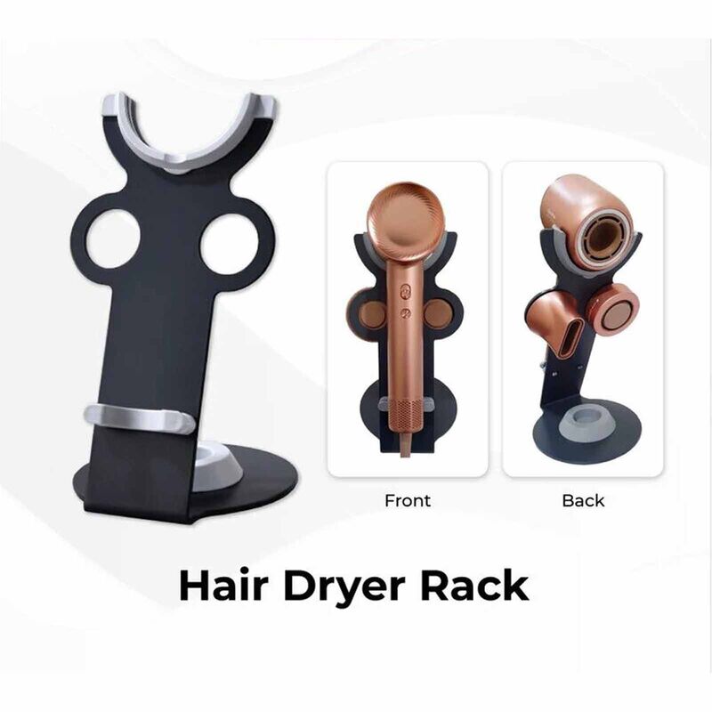DREAME Hair Dryer Stand Holder - Black HAIR DRYER STAND-image 1