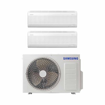 SAMSUNG Samsung System 2 Aircon 6.5kwh Cu (9000btu X 1, 18000btu X 1) AJ065DCJ3KF/SP +AJ009DBAPKF/SP + AJ018DBAPKF/SP