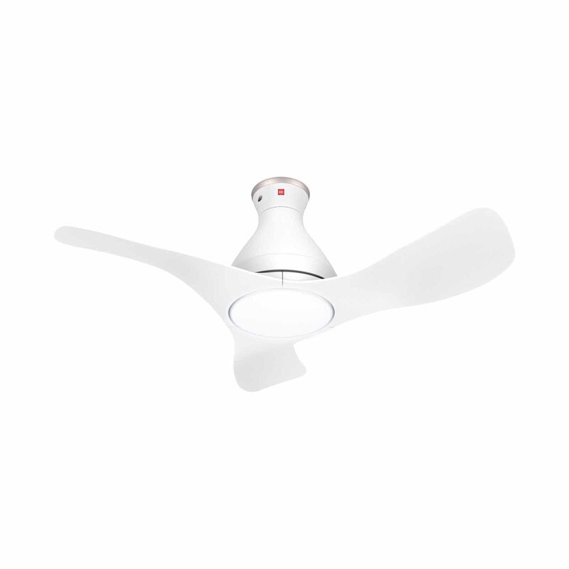 KDK 40 In Dc Ceiling Fan With Light (white) F40GP (WH)-image 4