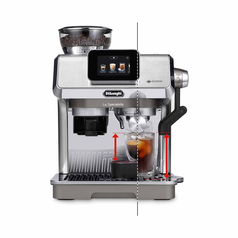 DELONGHI La Specialista Touch Manual Pump Bean To Cup Coffee Machine EC9455.M EX:2-image 5
