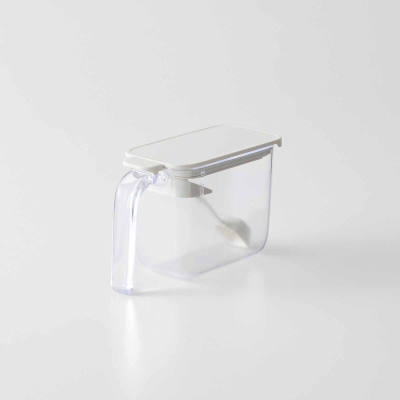 MARNA Good Lock Salt/sugar Container (68x95x155mm) - White K736-W-image 1