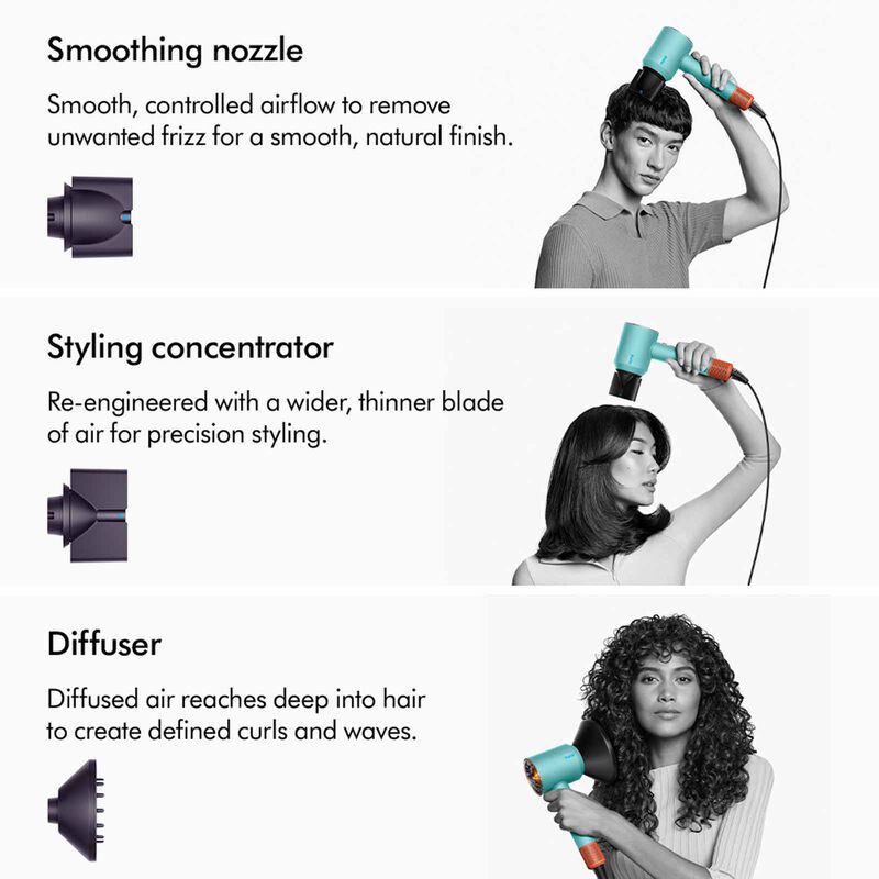 DYSON Supersonic Nural Hair Dryer - Plum/copper HD16 PL/CO (292719-01)-image 5