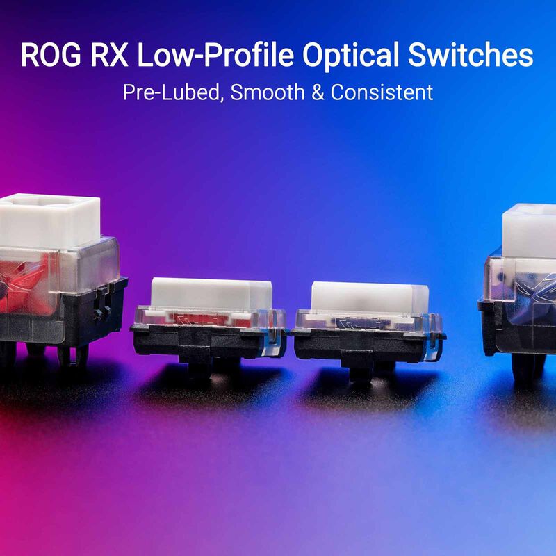 ASUS M603 Rog Falchion Lp/rx/rd Wl Wht ROG FALCHION RX LOW PROFILE RED-image 8
