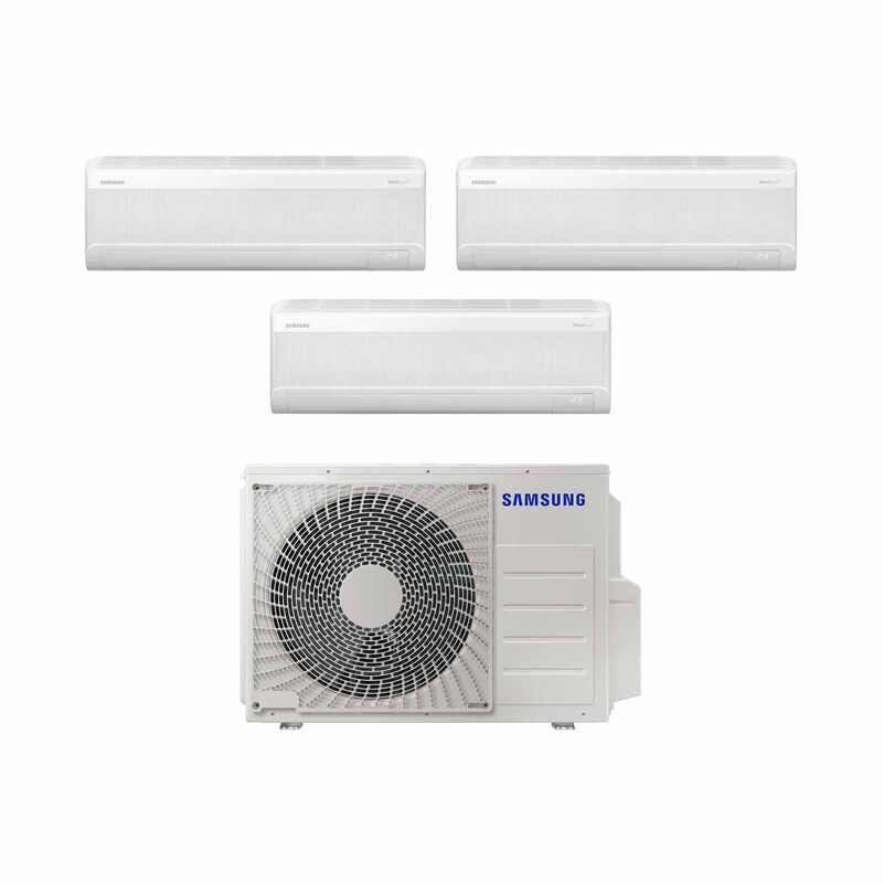 SAMSUNG Samsung System 3 Aircon 6.5kwh Cu (9000btu X 3) AJ065DCJ3KF/SP+ AJ009DBAPKF/SP X 3-image 1
