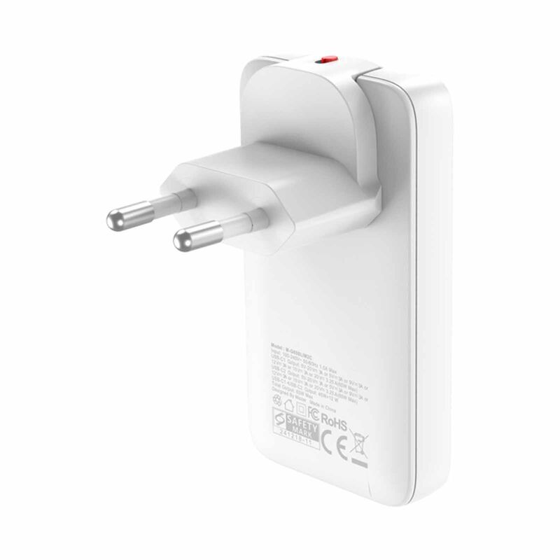 MAZER Prestigegan Pd65w 2c With Travel Plugs - White M-G65SLIM2C-WH-image 7