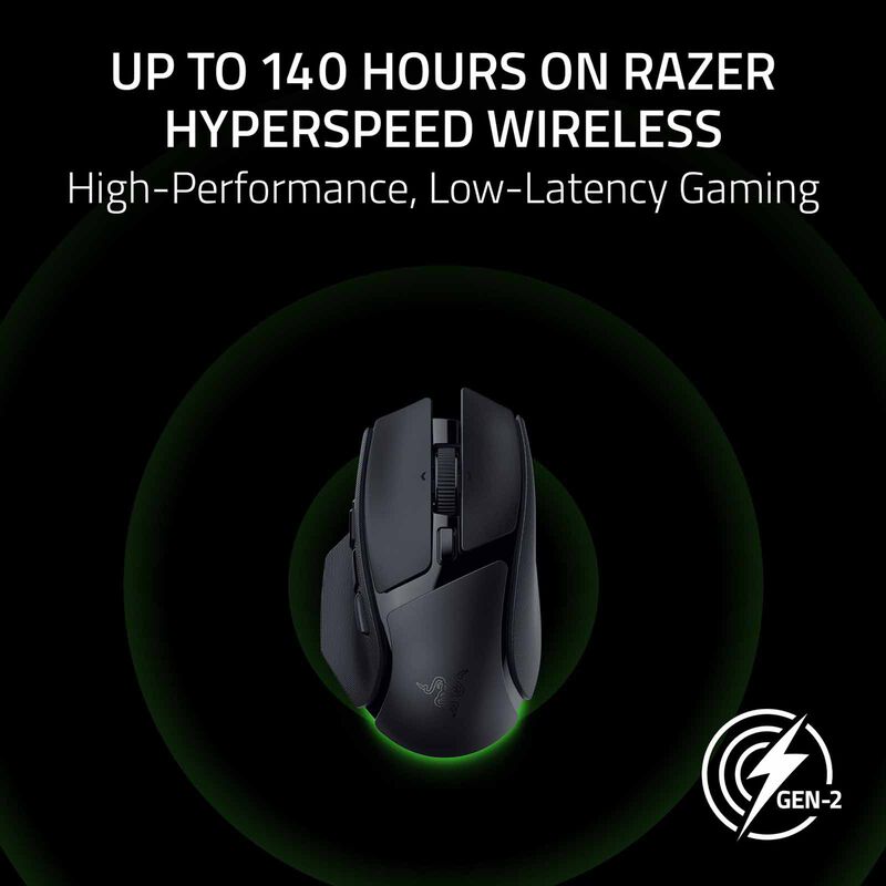 RAZER Basilisk V4 Hyperspeed - Ergonomic Wireless Gaming Mouse RZ01-05680100-R3M1-image 7