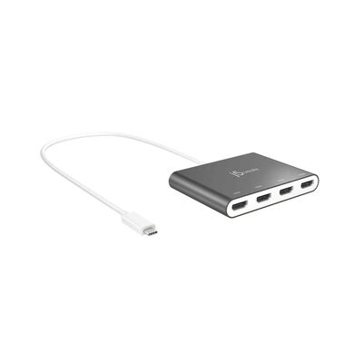 J5CREATE Usb-c To 4-port Hdmi Multi-monitor Adapter JCA366