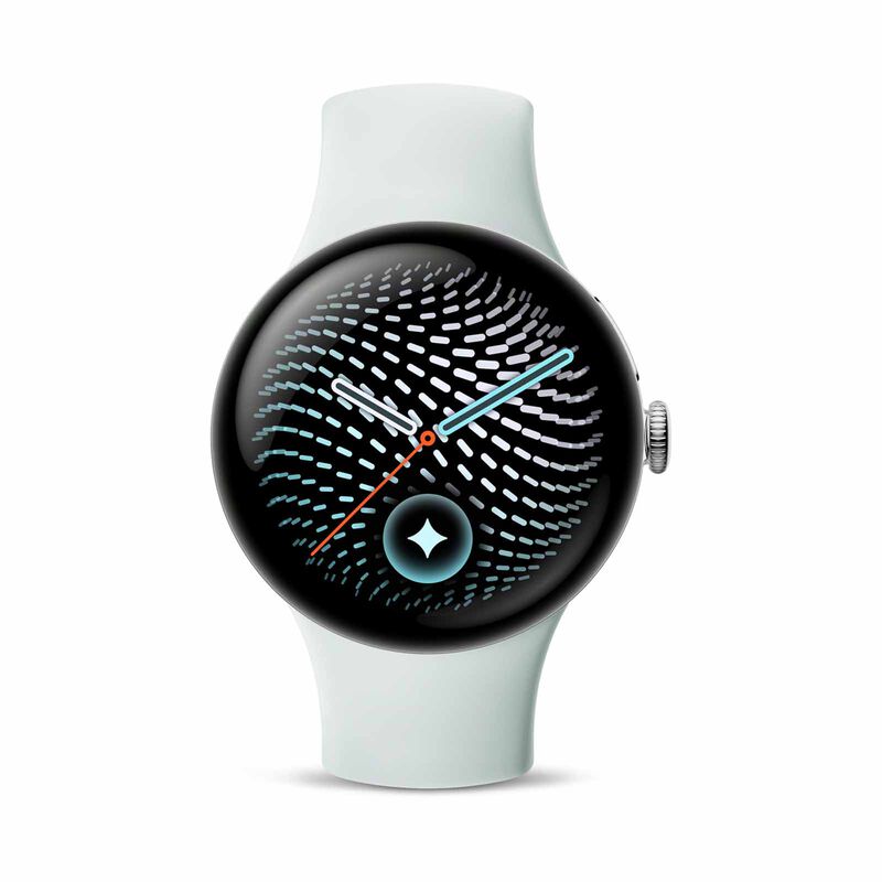 GOOGLE Pixel Watch 5 41mm Wifi Silver, Fog Band GA10898-US-image 1