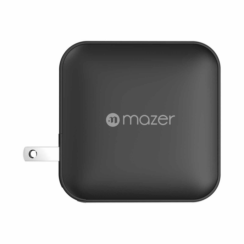 MAZER Prestigegan Pd3.1 165w 3c1a With Travel Plugs - Black M-G165W-V5-BK-image 8