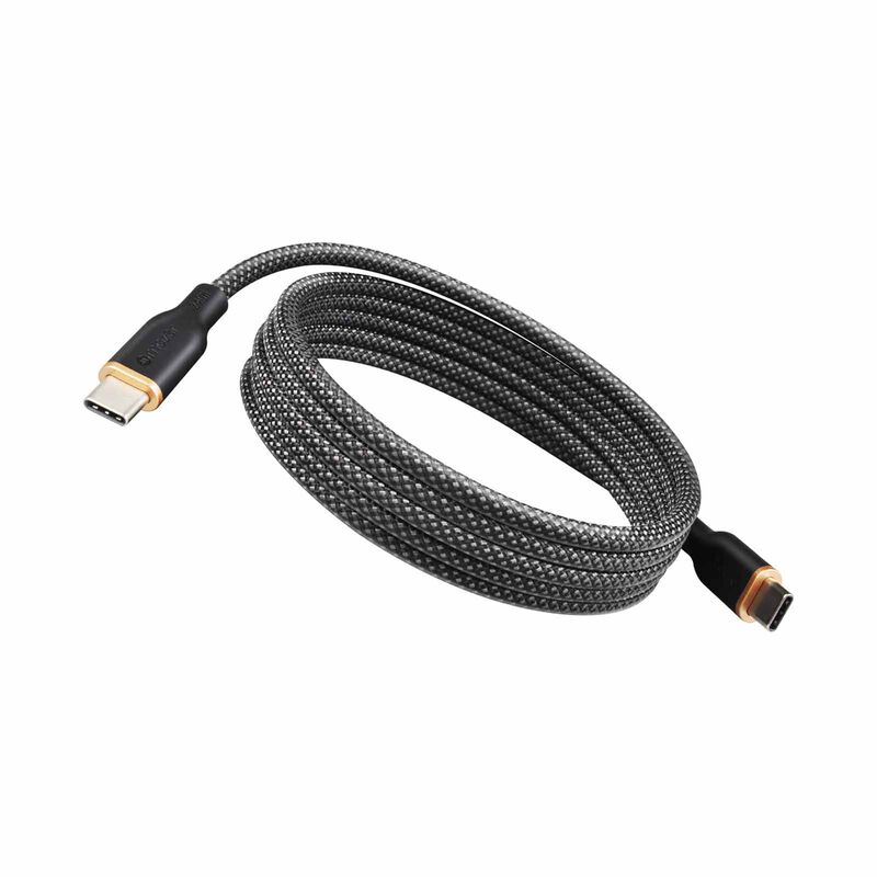 MAZER Magnetic 1m/240w Fast Charging Cable - Black M-COBRA-C1240-BK-image 1