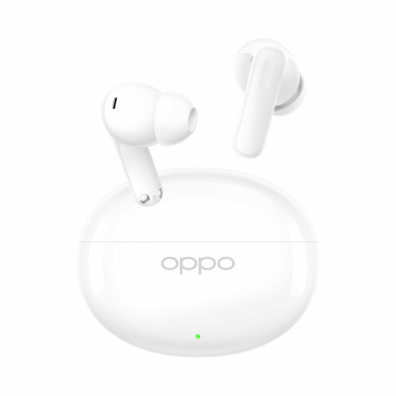 OPPO True Wireless Noise Cancelling Earbuds - Glossy White ENCO AIR5-image 5