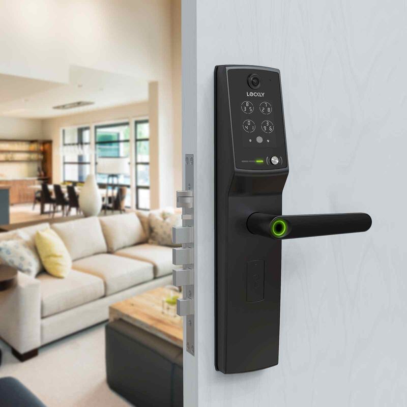 LOCKLY Vision Lux Mortise Edition Matte Black PGD898BFMB-image 9