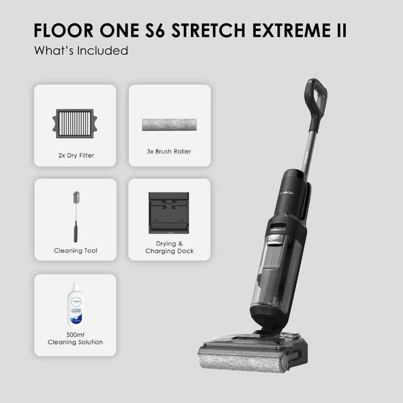 TINECO Floor One S6 Extreme Ii Smart Cordless Floor Washer S6 EXTREME II-image 6
