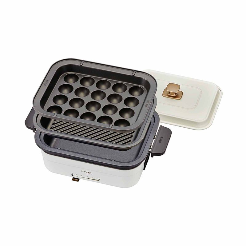 TIGER Electric Skillet (white) CRL-A30S (W)-image 2